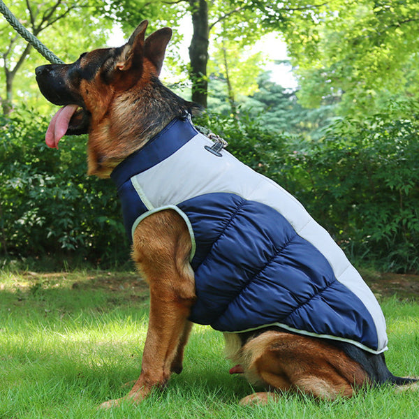 Pet Clothes Warm Reflective Clothing Waterproof