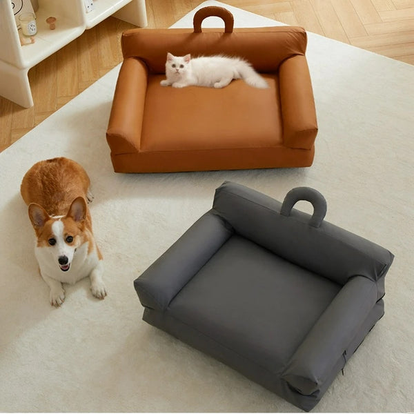 The Kennel Is Universal In All Seasons Removable And Washable Dog Bed  Medium And Small Dog Teddy's Nest Waterproof Pet Sofa