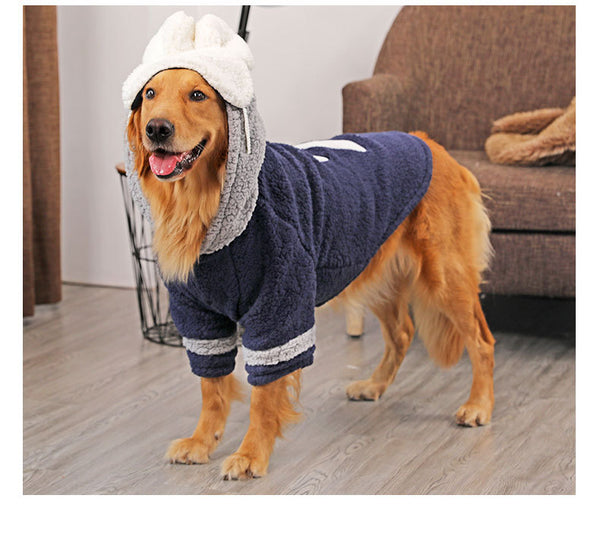 Large dog pet autumn winter coat