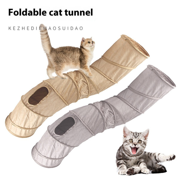 Cat Tunnel Pet Toy Cat S Tunnel Foldable Cat Tunnel Cat Drill Bucket Toy