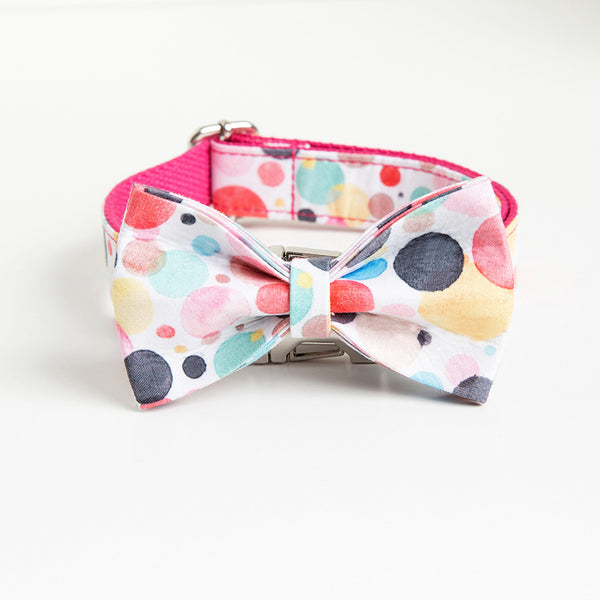 Collar de perro con estampado de letras personalizadas y traje con personalidad