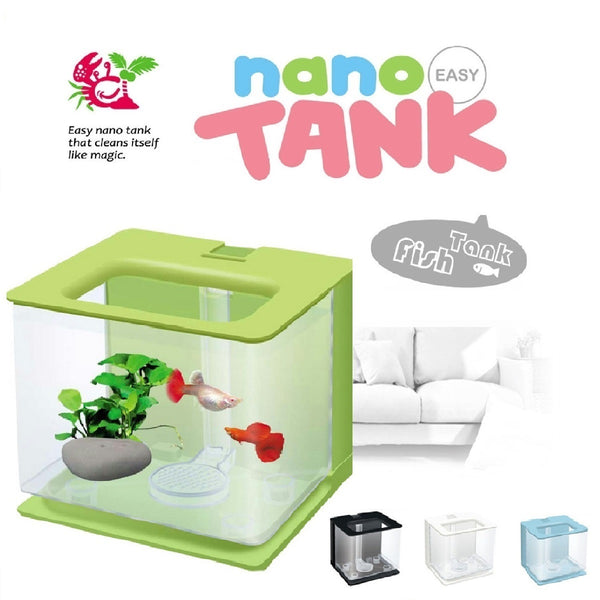 Petit aquarium autonettoyant