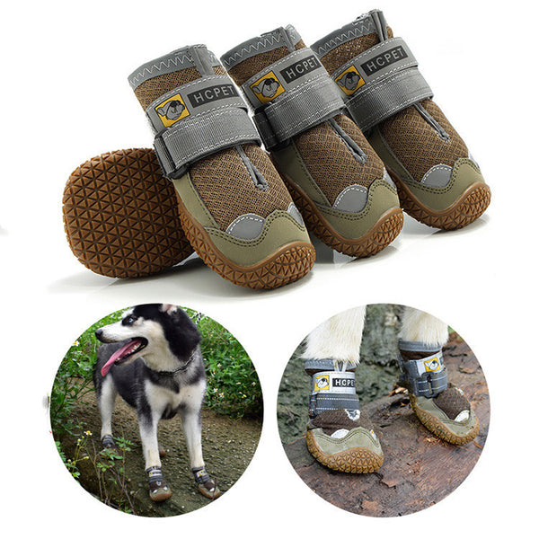 Zapatos para perros, zapatos de verano transpirables para mascotas