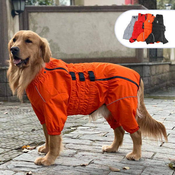 Imperméable d'extérieur pour chien à quatre pattes