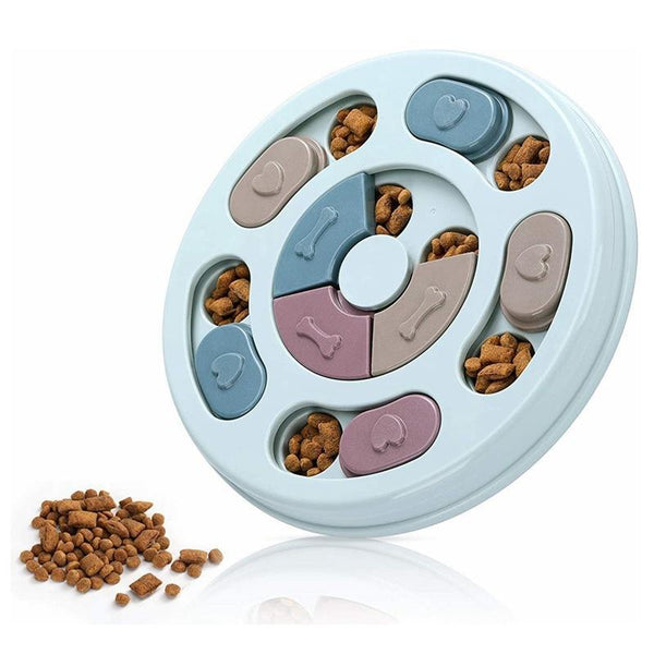 Gamelle interactive à alimentation lente pour chien - Jouet puzzle