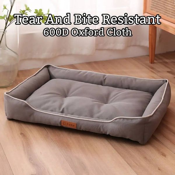 Luxury Bed For Dog Scratch Resistant Wear-resistant Waterproof Pad Pet Cat Nest Dog Cushion Soft High Rebound Sofa Dogs Supplies