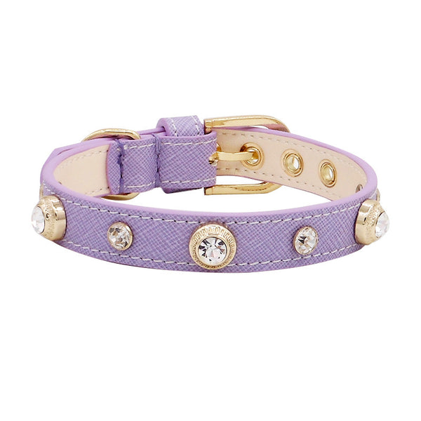 New Hot Sell Leather Pet Collar Multicolor