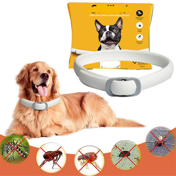 Nuevo collar Nuevo repelente de insectos para perros y gatos Repelente de pulgas y mosquitos Collar Scalibor Amazon Wish Cross-border