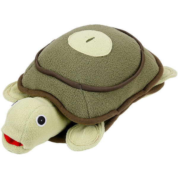 Dog puzzle tortoise plush toy