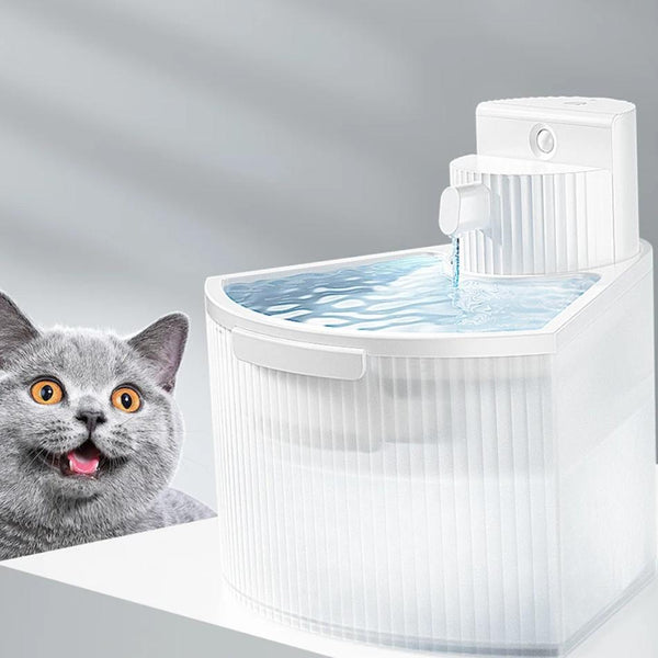 Fuente de agua inalámbrica definitiva para gatos