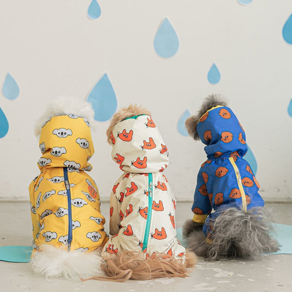 Fashion Pet Dog Waterproof All-around Raincoat