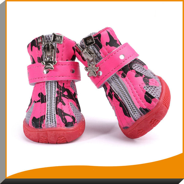 Chaussures en filet respirant pour chiot