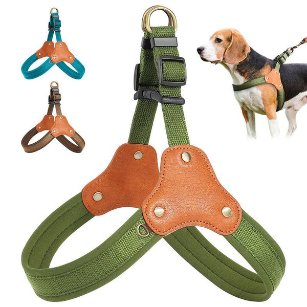 Harnais pour chien en nylon réglable et durable pour toutes les races