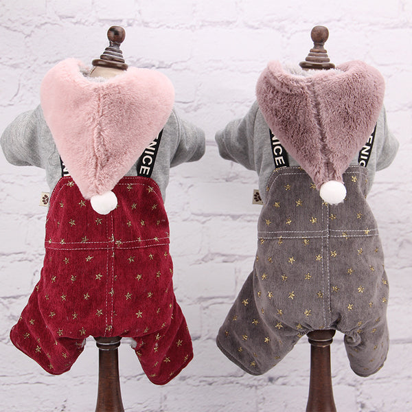 Fashion Pet Dog Clothes Hooded Sweatshirt