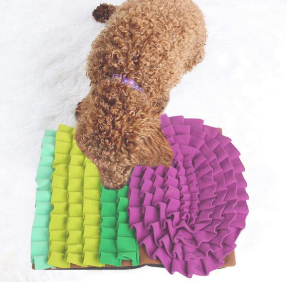 Slow Food Puzzle For Dogs To Relieve Stress And Sniff Pad