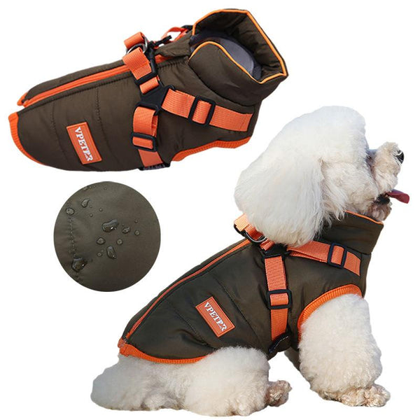 Waterproof Padded Pet Jacket