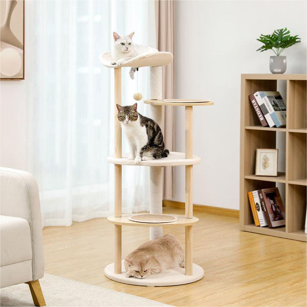 Modern 6-Level Cat Tree Tower