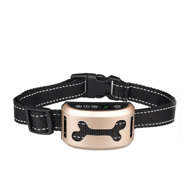 Collar de entrenamiento para perros recargable con vibración y descarga eléctrica por inducción inteligente