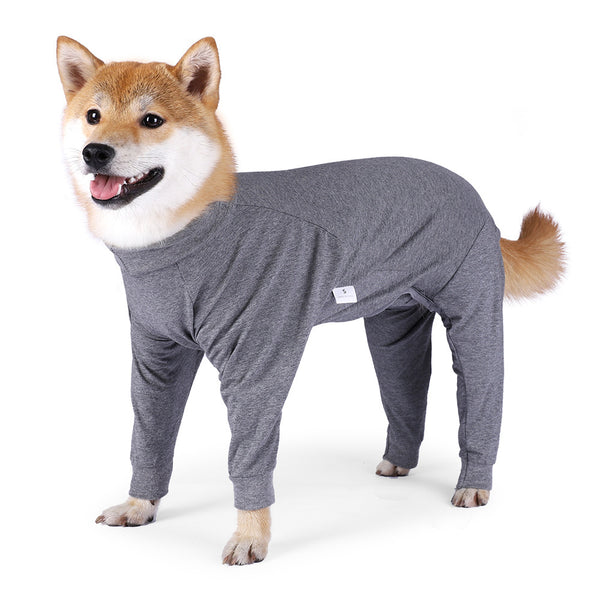 Pyjama pour chien confortable à quatre pattes, tout compris, à haute élasticité