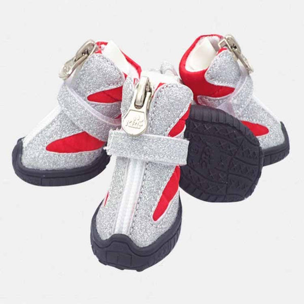 Zapatos de tela transpirables para mascotas, modernos y sencillos