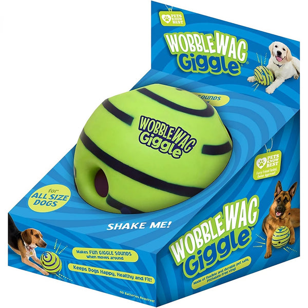 Pelota luminosa Giggle para perros