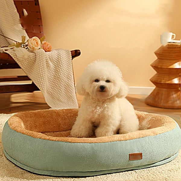 Acogedora cama antideslizante para mascotas, cálida y de invierno, para perros y gatos pequeños