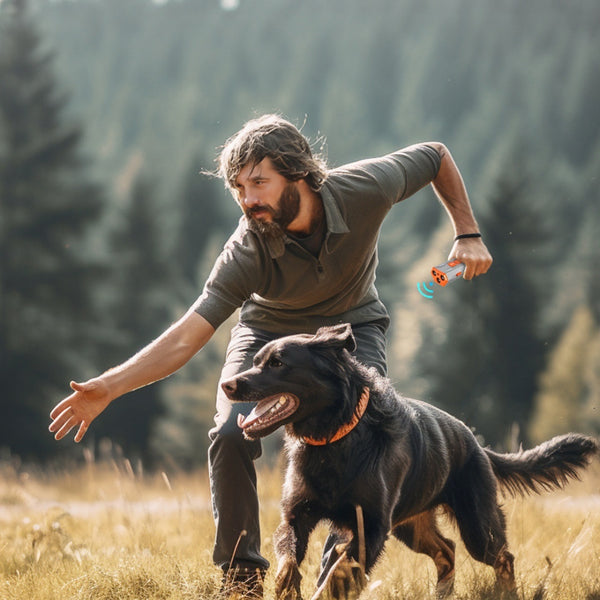 Entrenador ultrasónico para perros con tres cabezales y luz creativa para el hogar