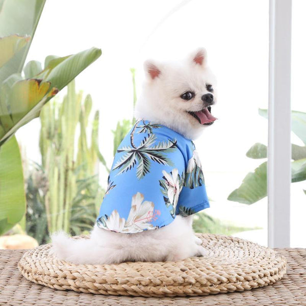 T-shirt pour chien Hawaiian Summer Breeze