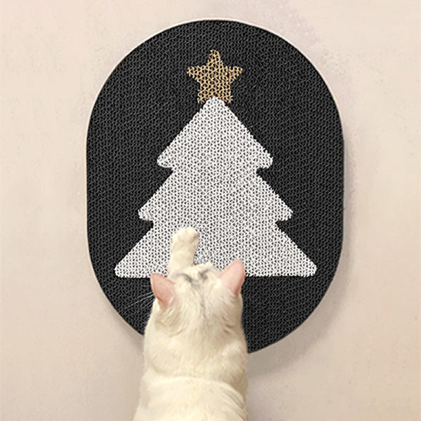 Planche à gratter pour chat de Noël, jouet de type dressé sans puce