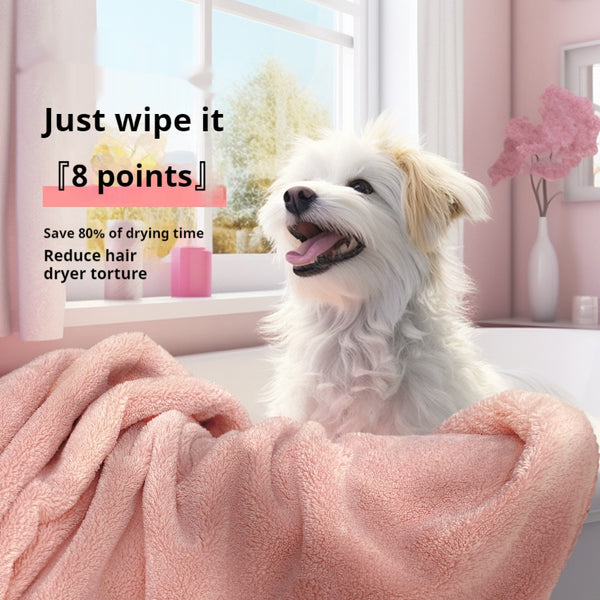 Dog Pet Quick-drying Bath Towel