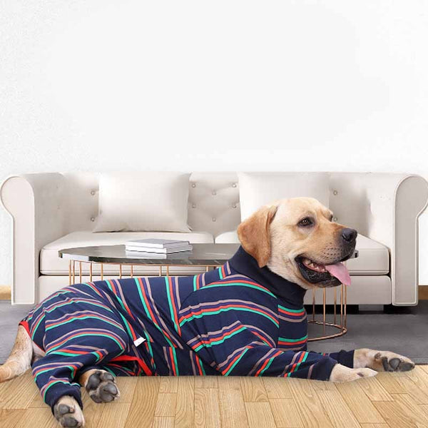 Pyjama pour chien à quatre pattes entièrement entouré et hautement élastique