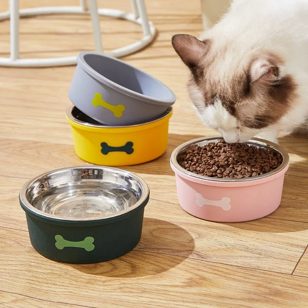 Gamelle antidérapante en silicone pour chiens et chats