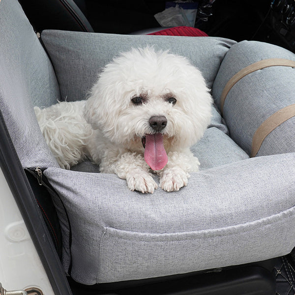 Car Cat And Dog Pet Sofa Nest Lattice Color Matching Portable Folding