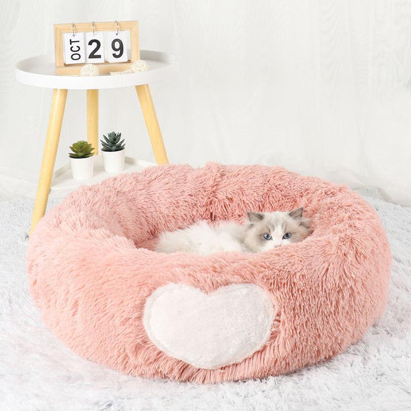 Cozy Clamshell Cat Bed