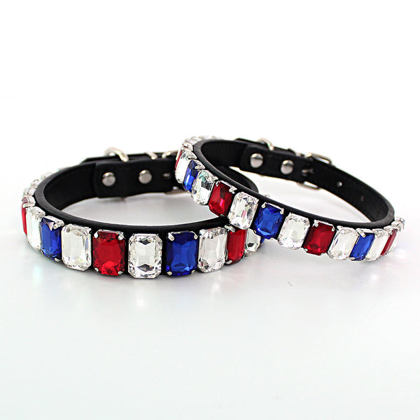 Pet Supplies Solid Color Collar Dog Chain