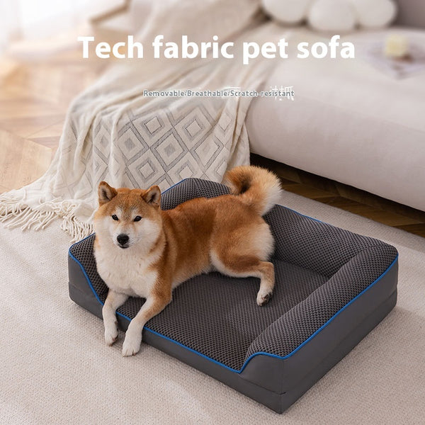 Mesh Waterproof Non-slip Stain-resistant Pet Sofa Cushion Universal Simple Modern Anti-scratching Faux Leather Sofa Cover