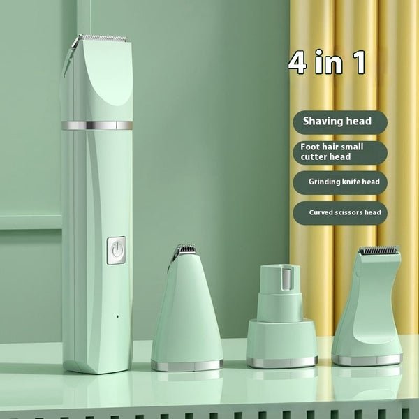 Pet Four-in-one Mute Rechargeable Lady Shaver
