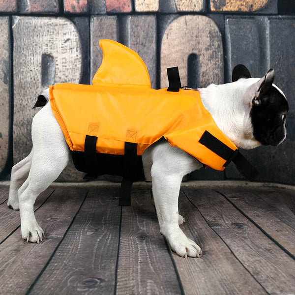 Pet Swimsuit Shark Fin Life Jacket