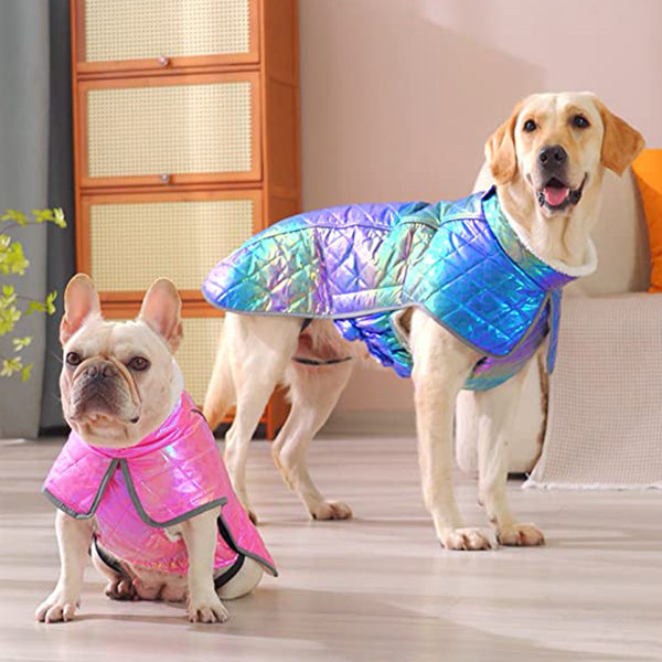 Pet Clothes Waterproof Velvet Warm