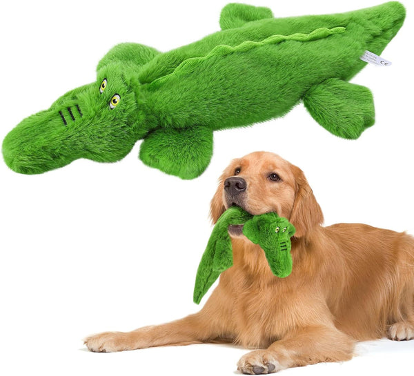 Jouet couineur pour chien, résistant, sans rembourrage, pour mâcheurs agressifs, petits, moyens et grands chiens, durable, froissé, interactif, en peluche, pour cadeau d'anniversaire