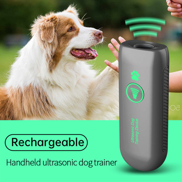 Dispositif anti-aboiements à ultrasons portable et mobile pour chiens