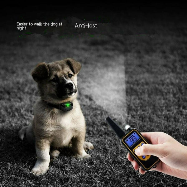 Télécommande électronique pour chien qui arrête d'aboyer et charge, étanche