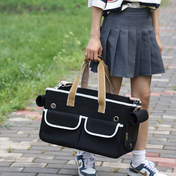 Sac à dos d'extérieur portable et respirant pour animaux de compagnie, grande capacité