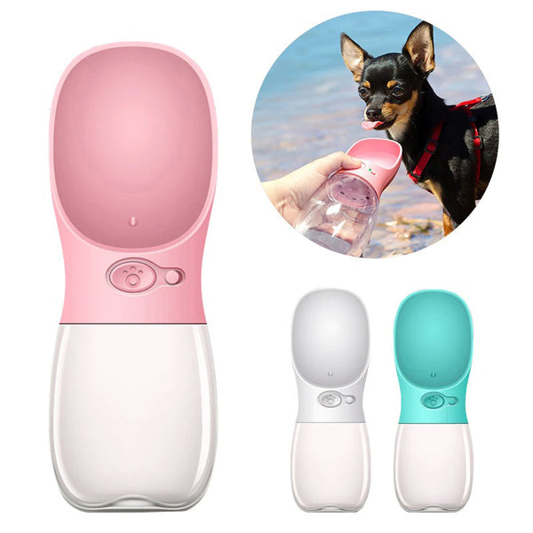 Bouteille d'eau portable pour chien de compagnie 350 550 ml pour petits et grands chiens de voyage, bol à boire pour chiots et chats, distributeur d'eau pour bouledogue 