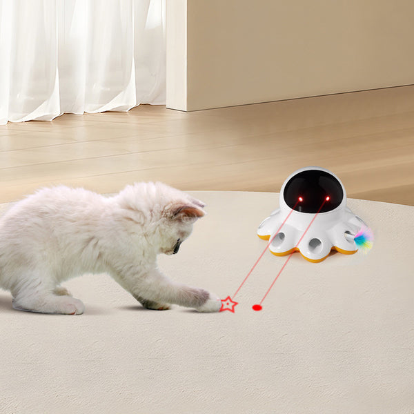 New Cat Teaser Electric Cat Toy Shiny Automatic Funny Cat