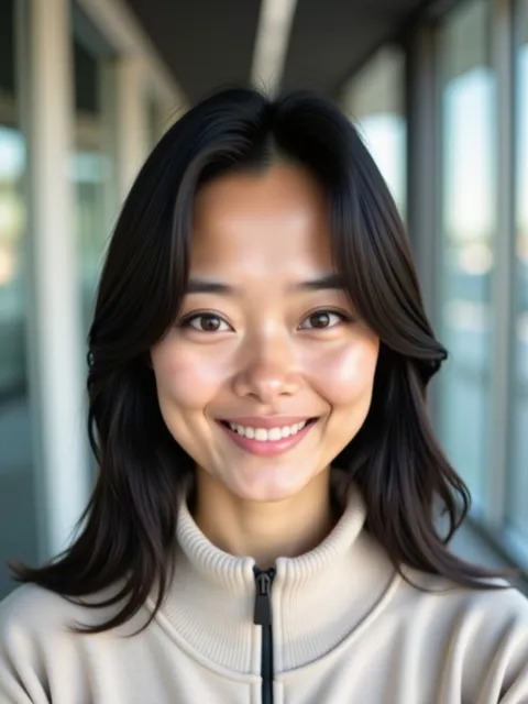 Tech startup headshot example