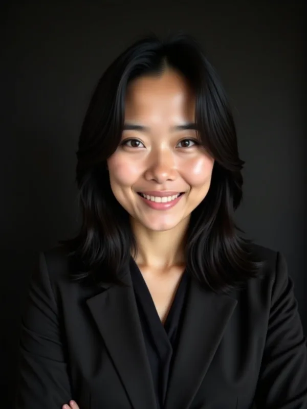 Generated headshot: Dark executive